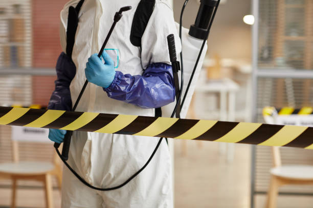 Professional Trauma Scene Cleanup technician working in Dublin, IN